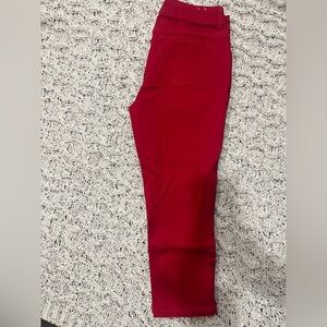 Westport Women's Vibrant Red Skinny Jeans